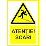 Placuta atentie scari